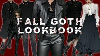 Fall Goth outfit ideas | Lookbook