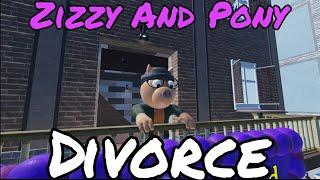 ️+18️ Zizzy And Pony Divorce! / Roblox Piggy Animation