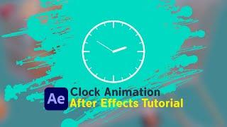 Clock Animation in After Effects Tutorial