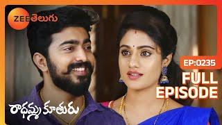 Bebamma pretends to be convinced - Radhamma Kuthuru Serial - Akshara - Full Ep 235 - Zee Telugu