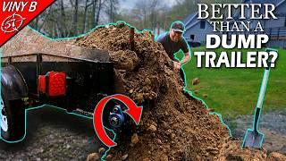 Best DIY DUMP trailer for only 50$