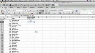 How to Delete Duplicate Text Entries in Excel : Using Excel