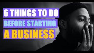 6 things you should consider before starting a business| Digital Boost Academy