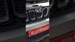 Scorpio s11 metallic silver repainting in Lucknow garage .new modified Scorpio#shorts#scorpio