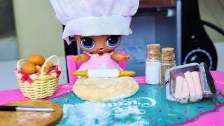 BREAKFAST FOR KIDS LOL SURPRISE Dolls LOL cartoons collection of funny OLD series Darinelka