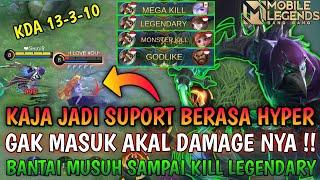 KAJA LEGENDARY!! SKIL 1 KAJA GADA OBAT - BUILD KAJA TERSAKIT 2021 - MLBB