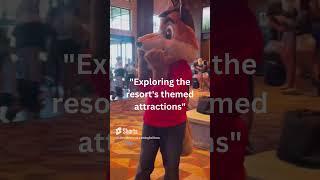 Meet Wiley Wolf: The Beloved Mascot of Great Wolf Lodge #shorts