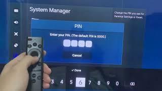 Samsung Smart TV: How To Set Or Change Pin