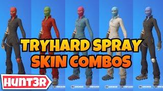 Best TRYHARD Combos For The NEW Spray Skins! (Alias & Caper)