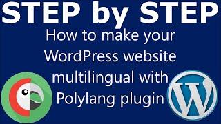 How to add languages to WordPress with Polylang plugin
