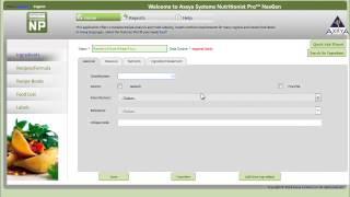 Nutritionist Pro(TM) NexGen Ingredient Quick Add Wizard Video