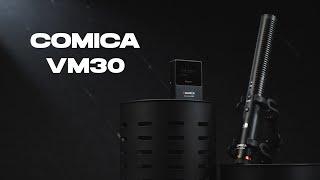 【Introducing】Comica VM30: 2.4G Super Cardioid Condenser Wireless Shotgun Microphone