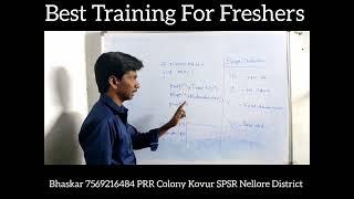 The Best Trainer For Freshers | C | Java | Python | Bhaskar 7569216484 | Kovur SPSR Nellore District
