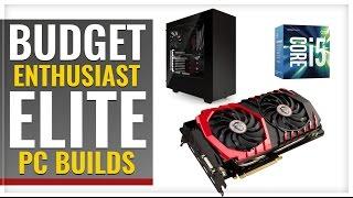 $500, $900, $1500 PC Part Guide - Fall 2016