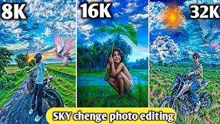 Trending SKY Chenge Photo Editing kaise kare 2024 ll KREA Ai 16k 32K ultra photo editing #kreaai