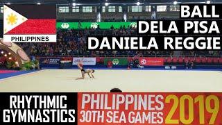 DELA PISA DANIELA REGGIE | Philippines | Ball | Individual Rhythmic Gymnastics Final | SEAGames 2019