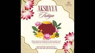 May the golden blessings of Akshay Tritiya adorn your home with eternal beauty and prosperity.