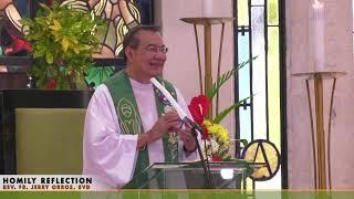 10:15 AM  Holy Mass with Fr Jerry Orbos SVD - September 5  2021  23rd Sunday in Ordinary Time