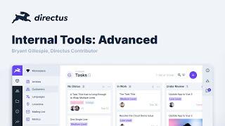 Build a CRM and Project Tracker with Directus No-code App Data Studio