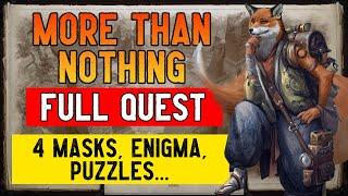 More than Nothing Quest Walkthrough (4 masks, Enigma, Puzzles) - Pathfinder: Wrath of the Righteous