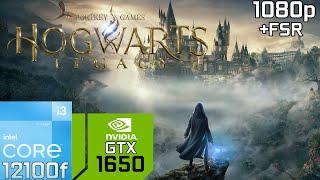 Hogwarts Legacy on GTX 1650 | 1080p - Medium Settings + FSR | i3 12100F