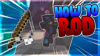 How to get better at using a ROD in Minecraft PVP // Tutorial for Beginners