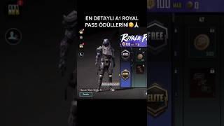 PUBG MOBİL A1 ROYAL PASS ÖDÜLLERİ EN DETAYLI ANLATIMI #PUBGMNextStarProgram#PUBGMOBILE #PUBGMC4S11