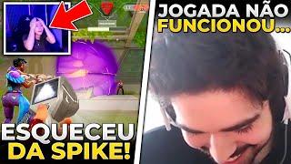 ASPAS FOI ENSINAR JOGADA E DEU TUDO ERRADO! ASTRA ESQUECEU DA SPIKE E PERDEU A PARTIDA - VALORANT