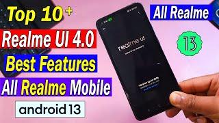 Realme UI 4.0 with Android 13 Top Features in All Realme | RealmeUI 4.0 Hidden Features