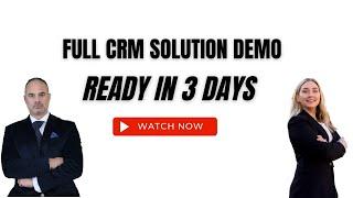 A Complete CRM Solution In 3 Days! Full System Demonstration | Boost Productivity & Automation