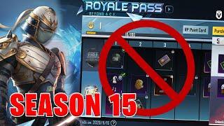 NEW Season 15 RP 100 | PUBG MOBILE (Worst Rewards)