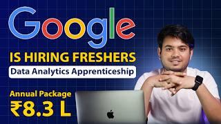 Google Data Analytics Apprenticeship | Data Analytics Job Update for Fresher | 2024