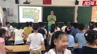 Teaching English in China - Public School Grade 1 ESL - "How are you?" (Full Class)