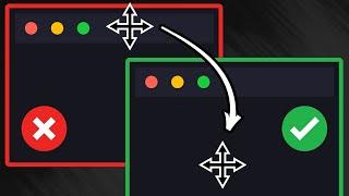 An Unexpected Way to MOVE & RESIZE Windows 🪄