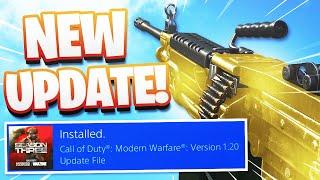 NEW MODERN WARFARE PATCH NOTES! (1.20 UPDATE) - ATTACHMENT GLITCH, NEW DLC WEAPON + WARZONE UPDATES!