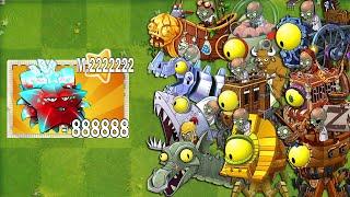 PvZ 2 Every Random Premium Plants LEVEL 2222222 Power-Up vs Final Boss Fight! #1