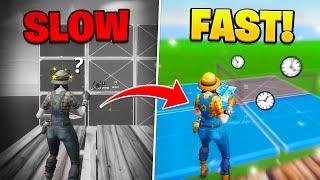 How to EDIT FASTER In Fortnite