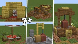 Minecraft 5+ secret  build hacks 1.19-1.20