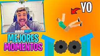 Los MEJORES MOMENTOS de DANIREP en HAPPY WHEELS