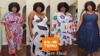 TEMU Plus Size Clothing Try On Haul | Victoria Lashay