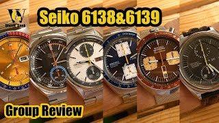 Seiko 6138 & 6139 group review - best looking chronographs Seiko EVER made