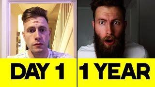 I GREW THIS BEARD IN A YEAR! Beard Growth 1 Year Timelapse