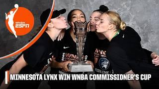 MINNESOTA LYNX WIN 2024 WNBA COMMISSIONER'S CUP  | SportsCenter
