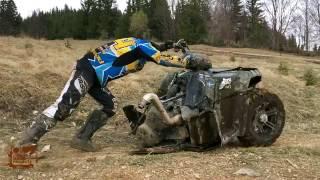 Quad ATV UTV CFmoto HTW Best Crashes 2017