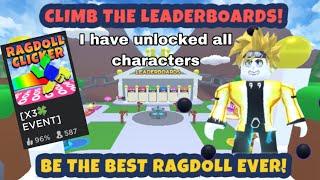 Ragdoll Clicker - ️Unlocked all the characters️