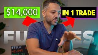 Watch Me Make $14,000 Trading Futures | ICT Small Account Strategy
