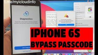 Jailbreak Passcode / disable and Bypass icloud iphone 6S iOS 14.x up to 14.8