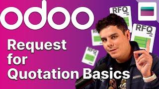 Purchase Basics and Your First Request for Quotation | Odoo Purchase