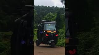 Karnataka auto rickshaw️ modification #black #ishq #manglore