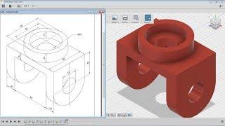 Fusion 360 Training Exercises for Beginners - 2 | Fusion 360 Modeling for Beginners